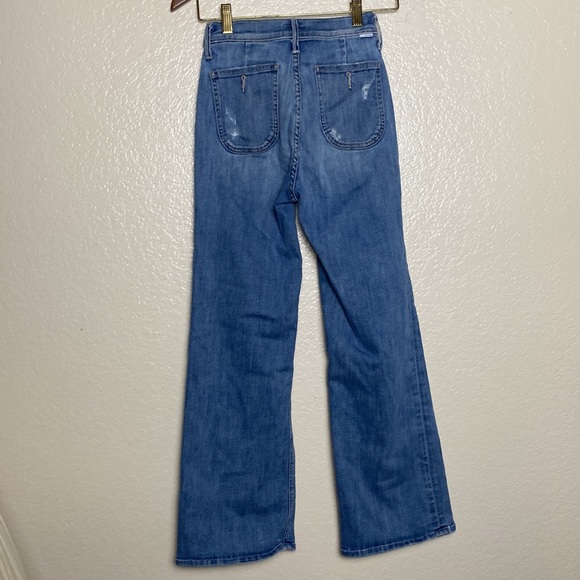 Mother patch pocket maverick high-five cut jeans - Picture 6 of 15